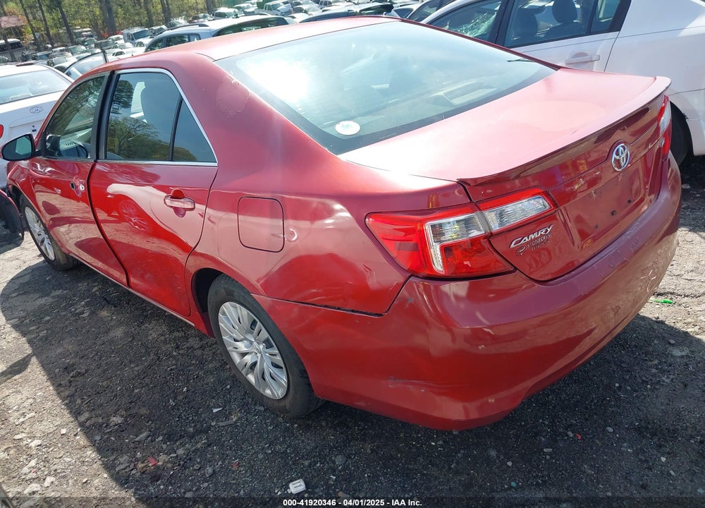 2013 TOYOTA CAMRY VIN: 4T1BF1FK5DU693499