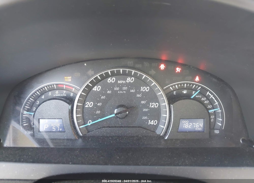 2013 TOYOTA CAMRY VIN: 4T1BF1FK5DU693499