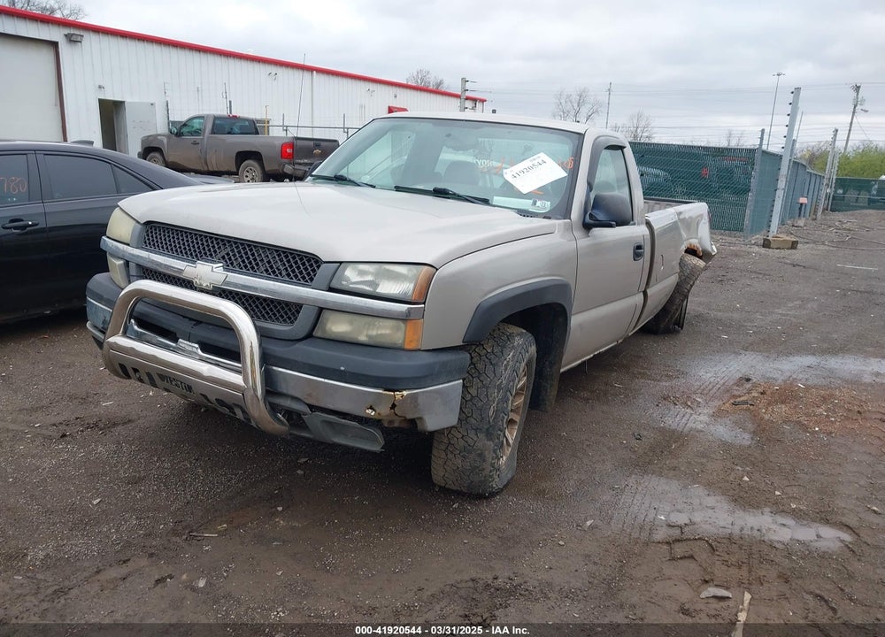 2004 CHEVROLET SILVERADO 1500 WORK TRUCK VIN: 1GCEK14V24E177704