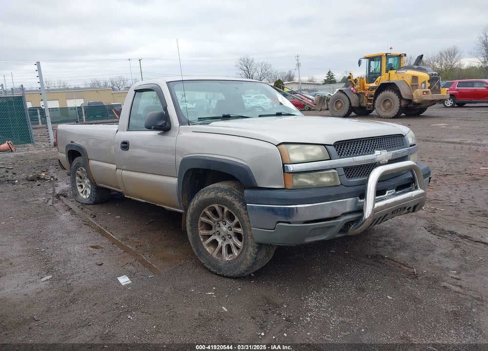 2004 CHEVROLET SILVERADO 1500 WORK TRUCK VIN: 1GCEK14V24E177704