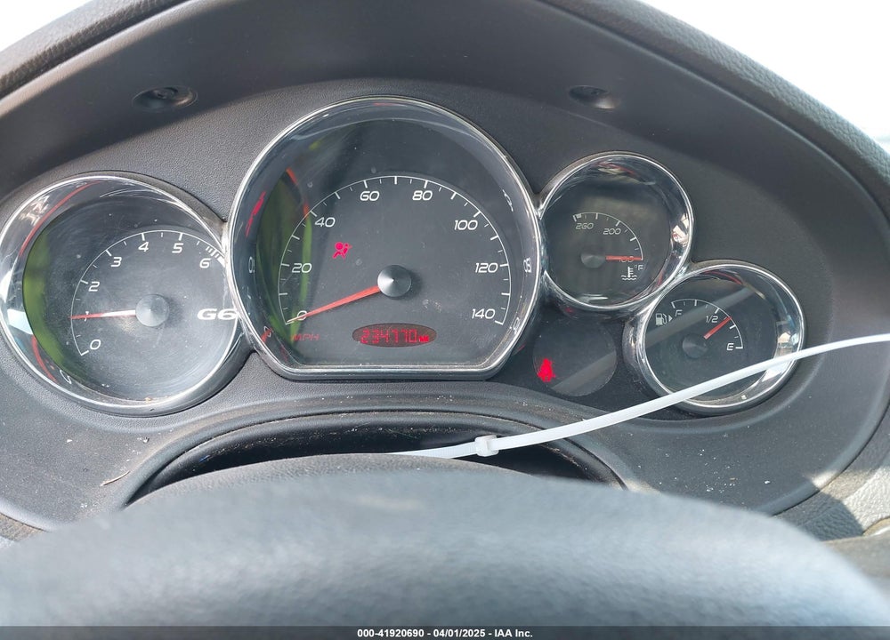 2006 PONTIAC G6 VIN: 1G2ZH558X64108885