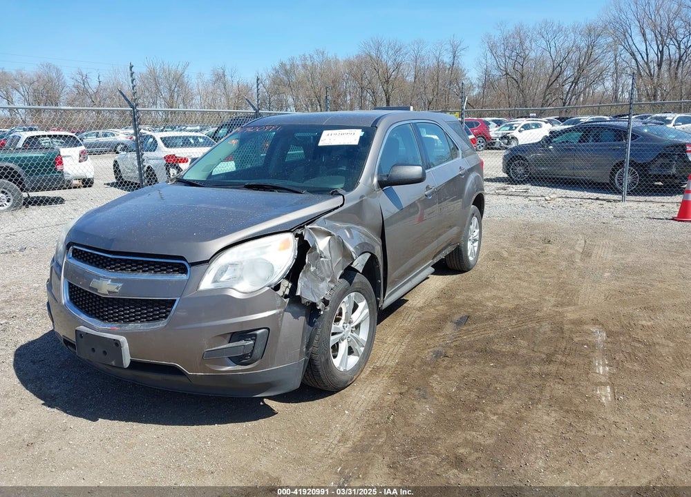 2010 CHEVROLET EQUINOX LS VIN: 2CNALBEWXA6403136