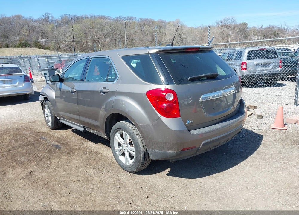 2010 CHEVROLET EQUINOX LS VIN: 2CNALBEWXA6403136