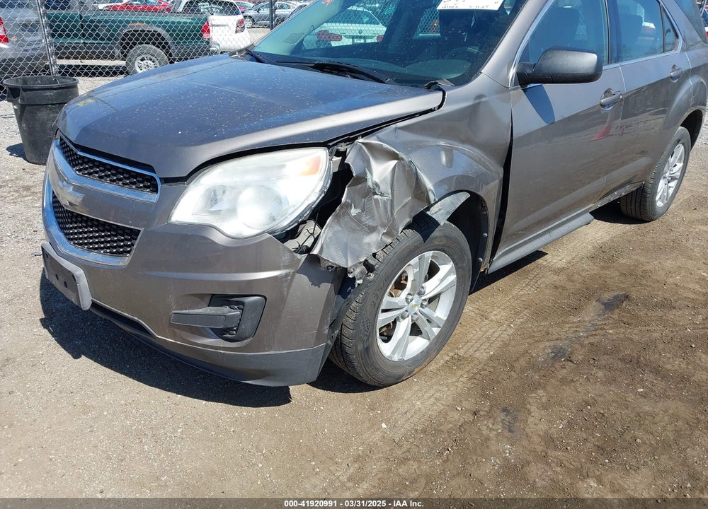 2010 CHEVROLET EQUINOX LS VIN: 2CNALBEWXA6403136