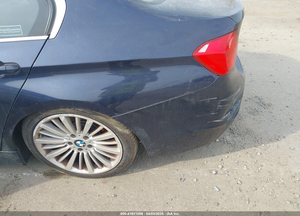 2013 BMW 328I VIN: WBA3A5C52DF601375