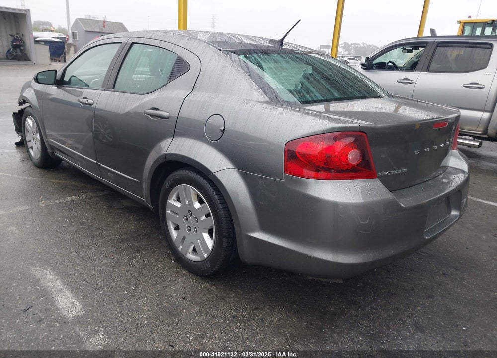 2012 DODGE AVENGER SE VIN: 1C3CDZAB7CN186248