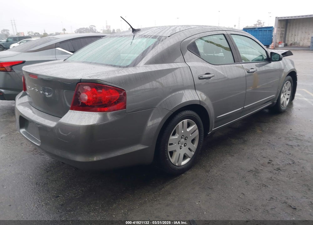2012 DODGE AVENGER SE VIN: 1C3CDZAB7CN186248