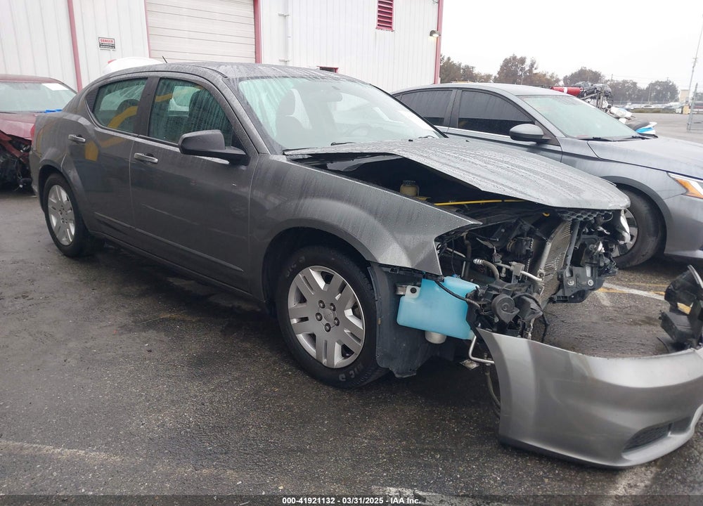 2012 DODGE AVENGER SE VIN: 1C3CDZAB7CN186248