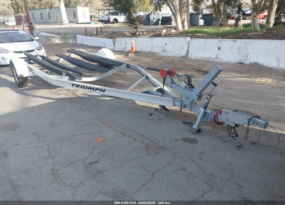 2007 E-Z LOAD 20' BOAT TRAILER VIN: 1ZEVADNR67A005096