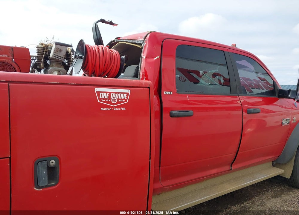 2011 RAM 5500 HD CHASSIS ST/SLT/LAIE VIN: 3D6WU7CL6BG503280