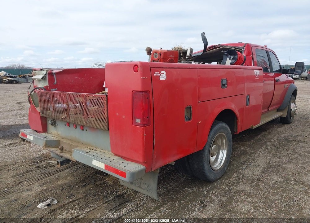 2011 RAM 5500 HD CHASSIS ST/SLT/LAIE VIN: 3D6WU7CL6BG503280