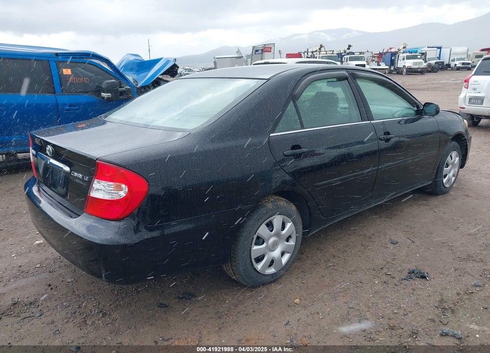 2002 TOYOTA CAMRY VIN: 4T1BE32K82U042594