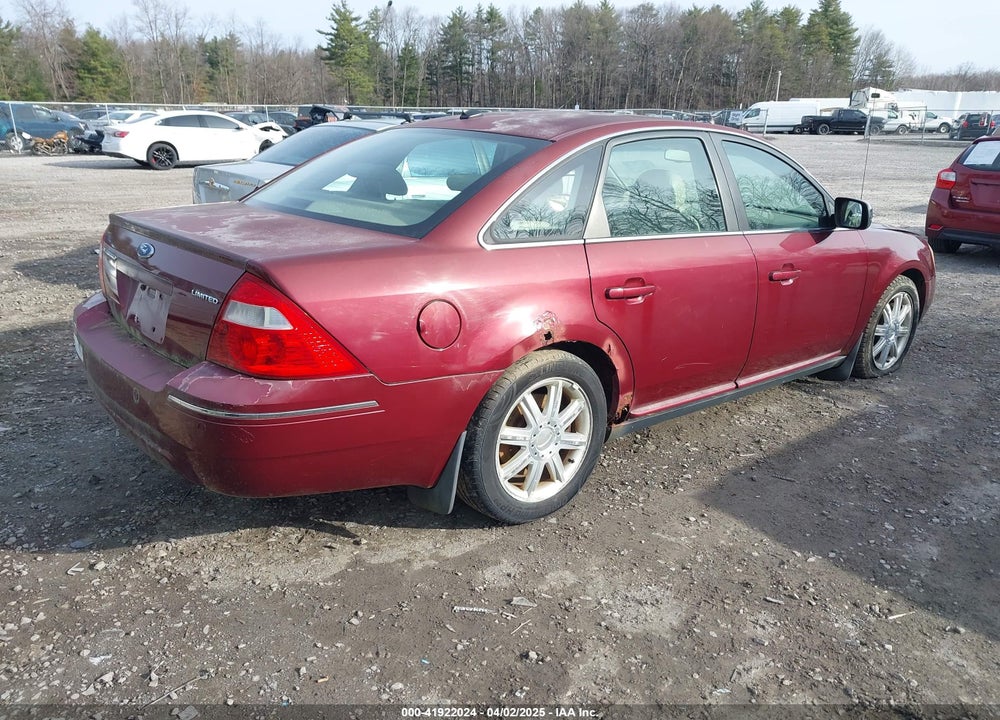 2007 FORD FIVE HUNDRED LIMITED VIN: 1FAHP251X7G143847