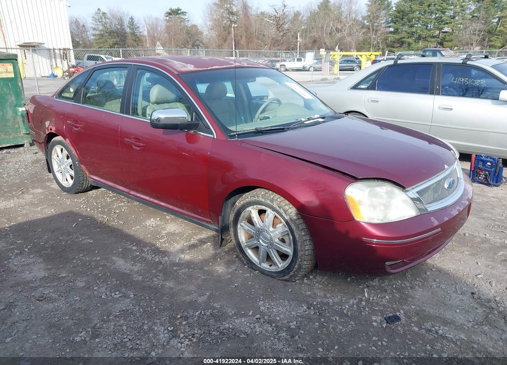 2007 FORD FIVE HUNDRED LIMITED VIN: 1FAHP251X7G143847