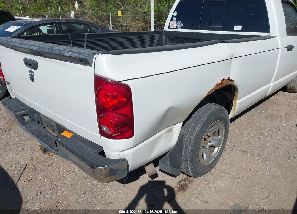 2008 DODGE RAM 1500 ST/SXT VIN: 1D7HA16N68J124942