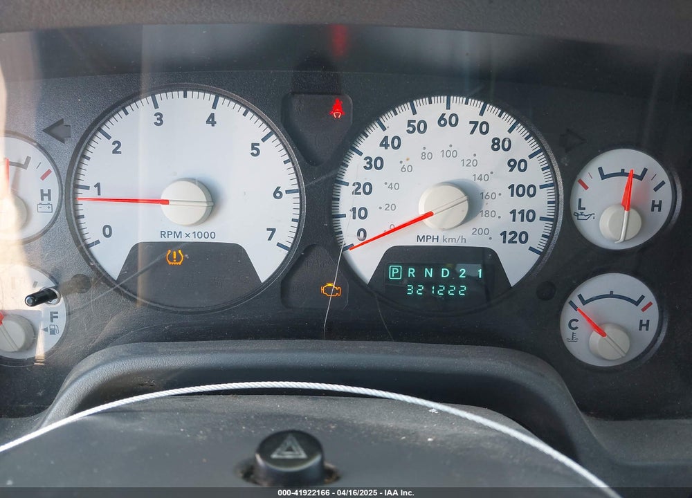2008 DODGE RAM 1500 ST/SXT VIN: 1D7HA16N68J124942