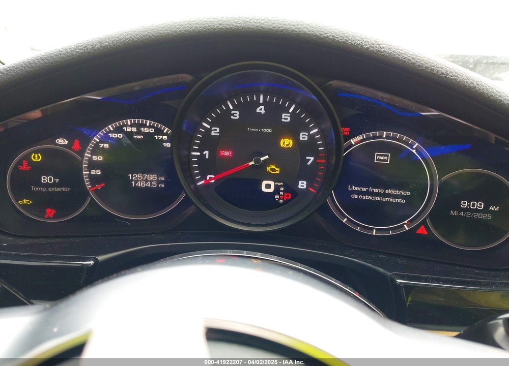 2018 PORSCHE PANAMERA VIN: WP0AA2A74JL115600