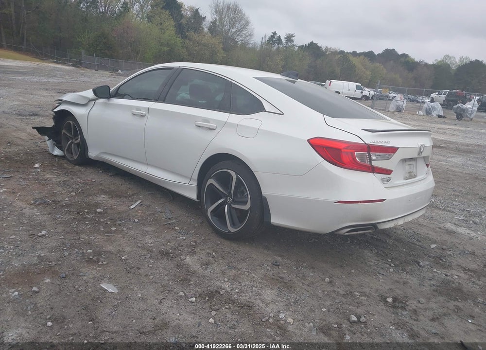 2022 HONDA ACCORD VIN: 1HGCV1F30NA096687