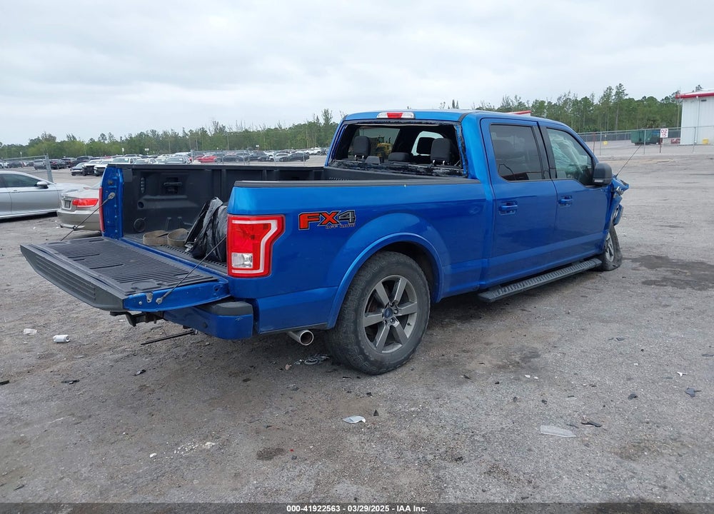 2015 FORD F-150 VIN: 1FTFW1EF4FKE13872