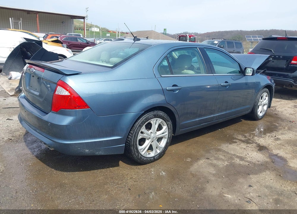 2012 FORD FUSION VIN: 3FAHP0HA7CR424958
