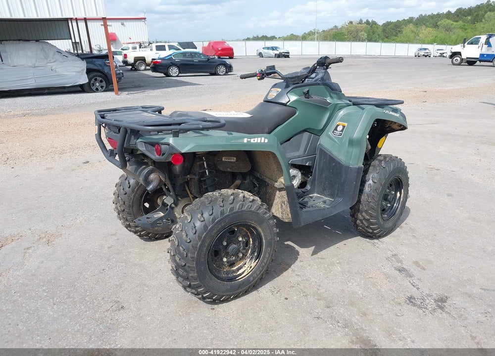 2022 CAN-AM OUTLANDER 450/450 DPS/MOSSY OAK HUNTING EDITION 450 DPS VIN: 3JBLGAR41NJ001350
