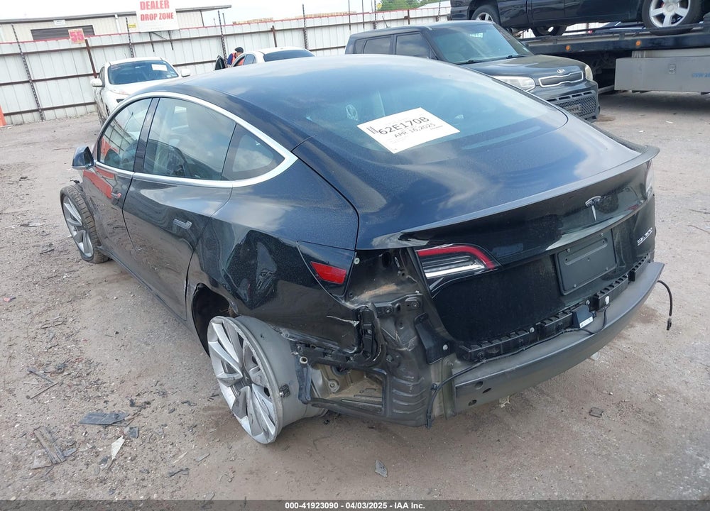 2018 TESLA MODEL 3 LONG RANGE/PERFORMANCE VIN: 5YJ3E1EB2JF148250