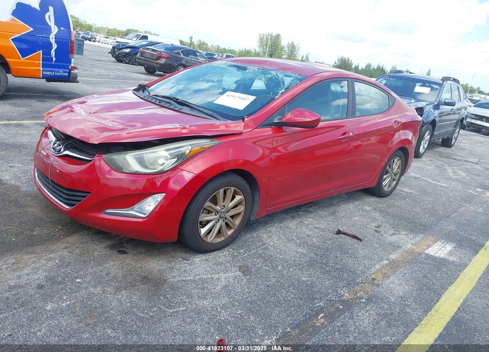 2014 HYUNDAI ELANTRA SE VIN: KMHDH4AE1EU149928