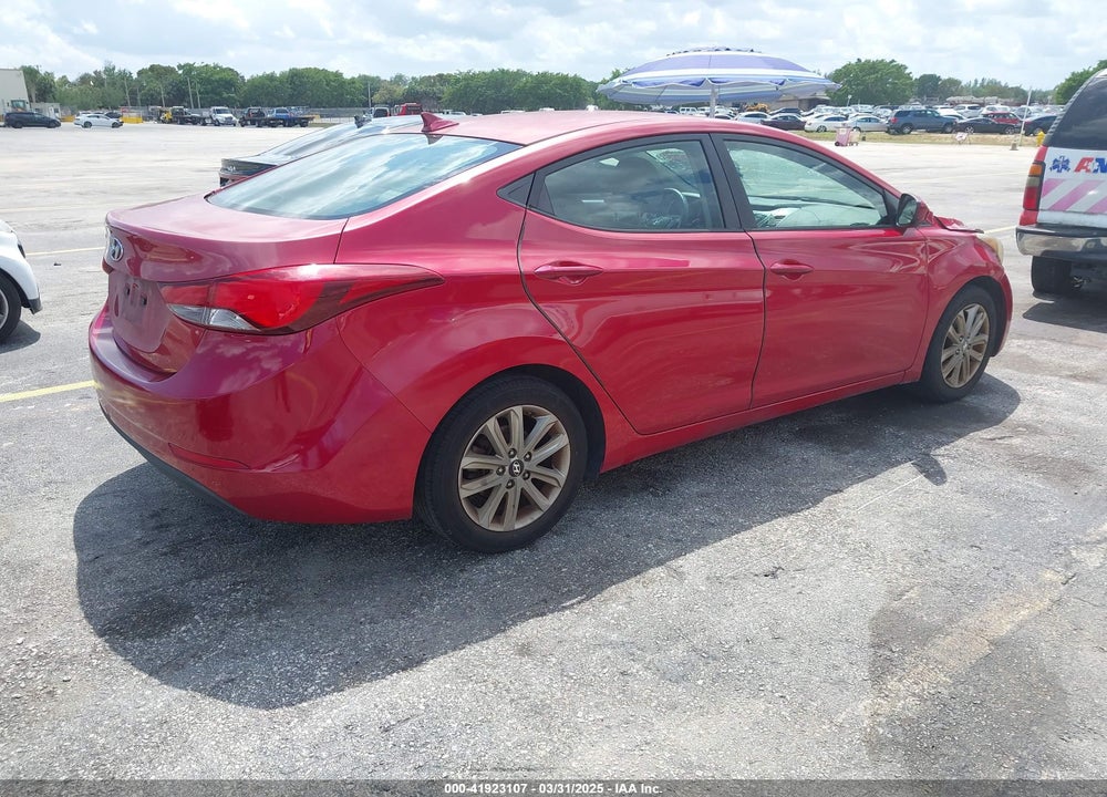 2014 HYUNDAI ELANTRA SE VIN: KMHDH4AE1EU149928
