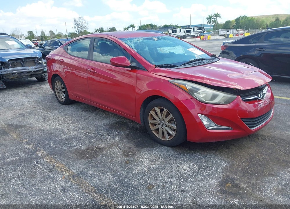 2014 HYUNDAI ELANTRA SE VIN: KMHDH4AE1EU149928