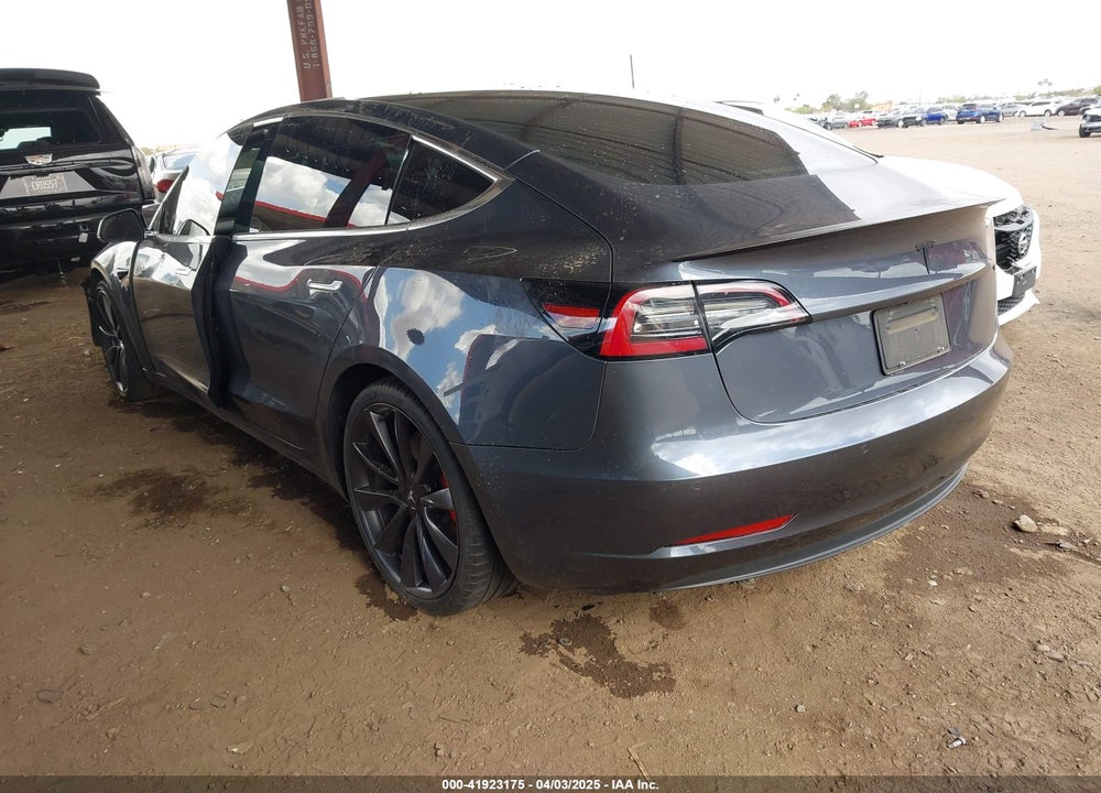 2020 TESLA MODEL 3 PERFORMANCE DUAL MOTOR ALL-WHEEL DRIVE VIN: 5YJ3E1EC0LF640965
