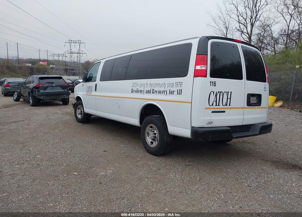 2023 CHEVROLET EXPRESS PASSENGER VIN: 1GAZGNFP2P1137216