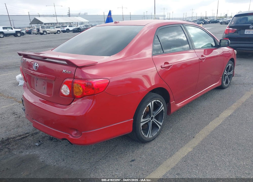 2009 TOYOTA COROLLA XRS VIN: 1NXBE40E79Z052272