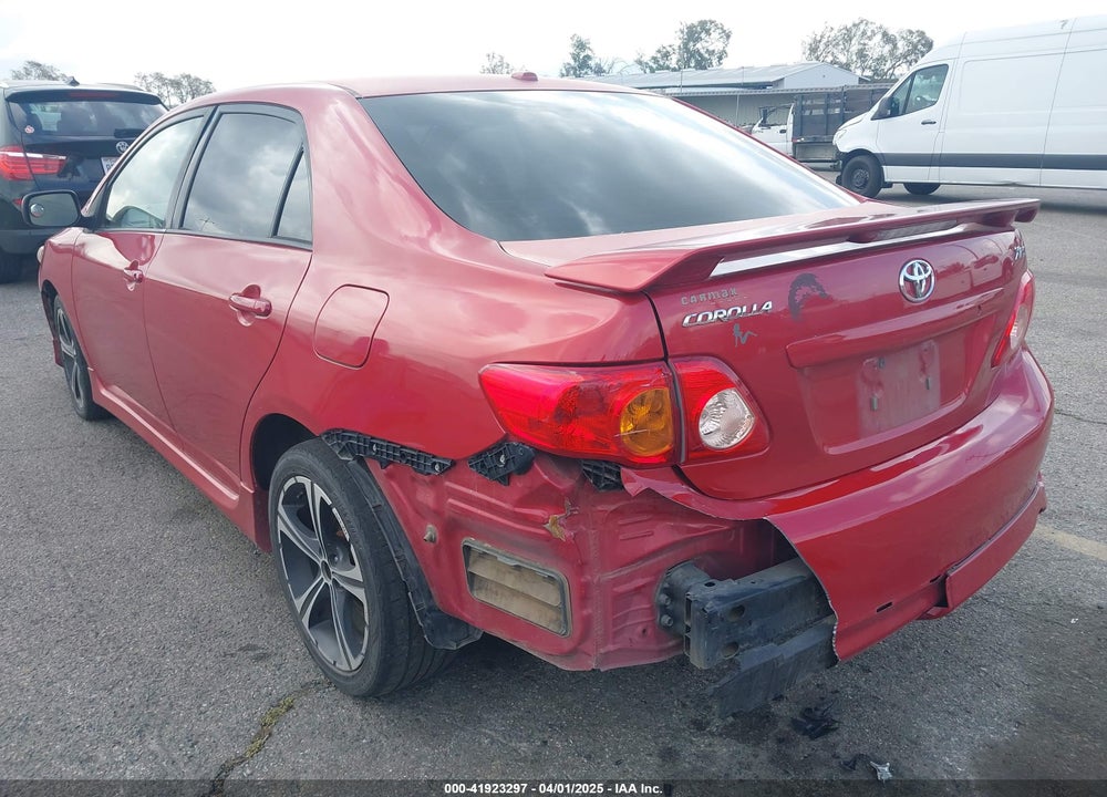 2009 TOYOTA COROLLA XRS VIN: 1NXBE40E79Z052272