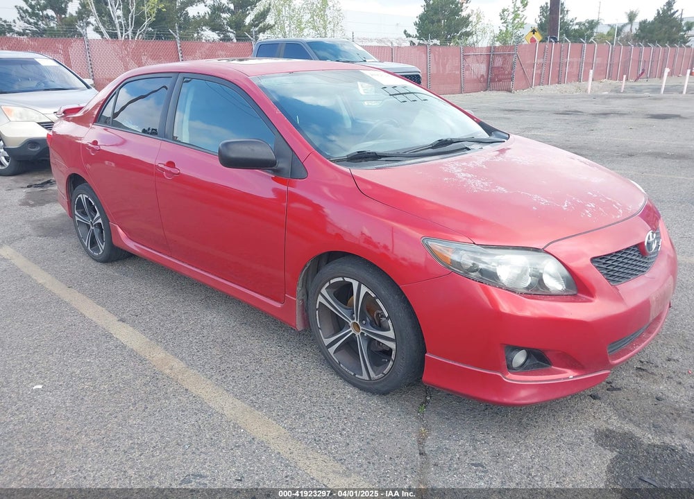 2009 TOYOTA COROLLA XRS VIN: 1NXBE40E79Z052272