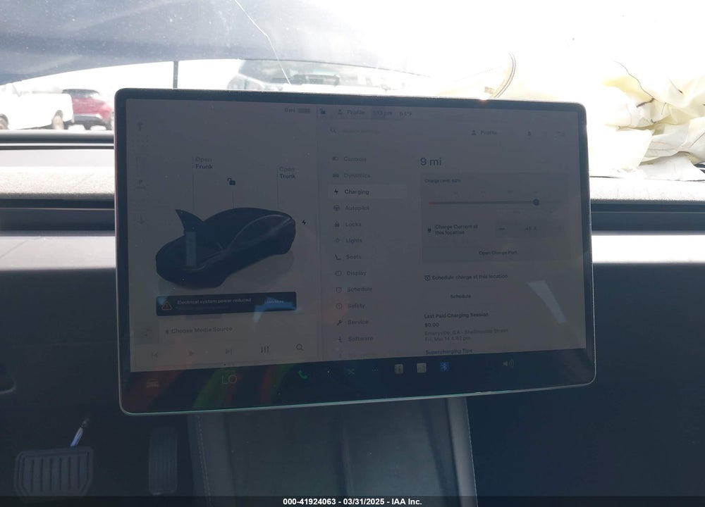 2025 TESLA MODEL 3 LONG RANGE REAR-WHEEL DRIVE VIN: 5YJ3E1EA8SF914801