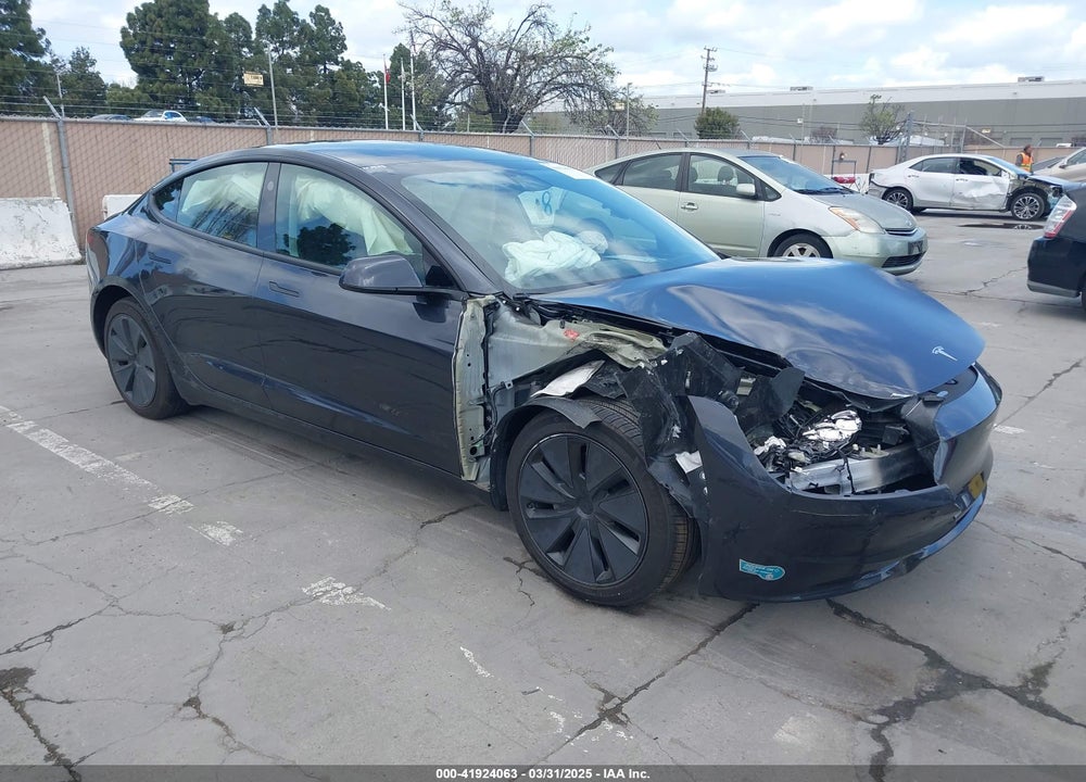 2025 TESLA MODEL 3 LONG RANGE REAR-WHEEL DRIVE VIN: 5YJ3E1EA8SF914801