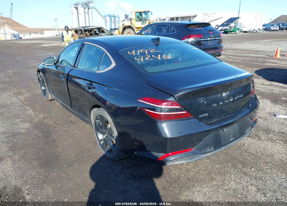 2023 GENESIS G70 2.0T RWD VIN: KMTG34TA8PU110168