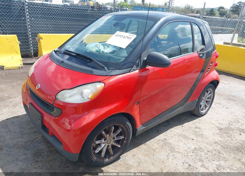 2008 SMART FORTWO PASSION/PURE VIN: WMEEJ31X58K178651