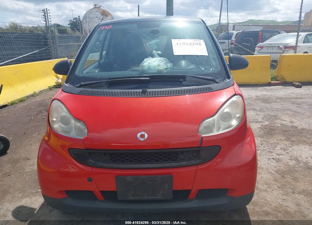 2008 SMART FORTWO PASSION/PURE VIN: WMEEJ31X58K178651
