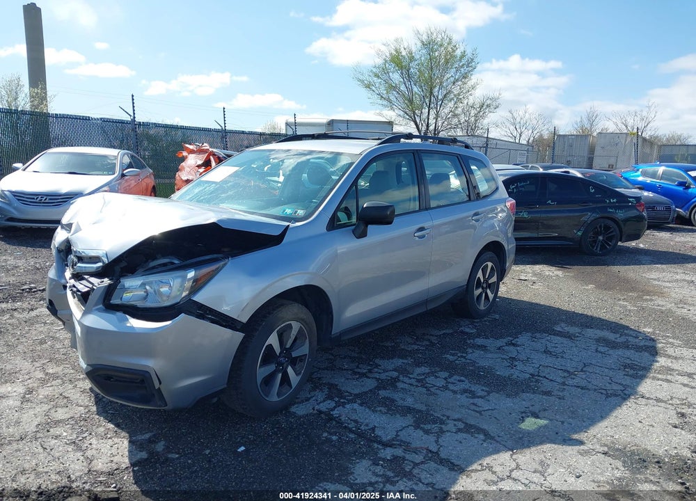 2017 SUBARU FORESTER 2.5I VIN: JF2SJABC6HH451001