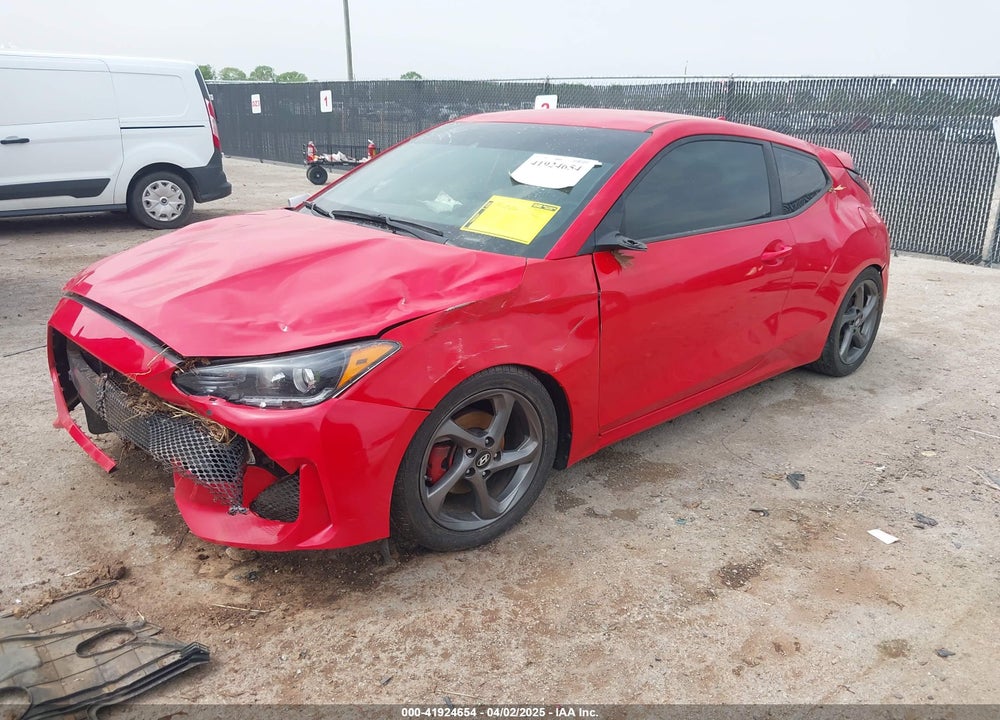 2019 HYUNDAI VELOSTER VIN: KMHTG6AFXKU019399