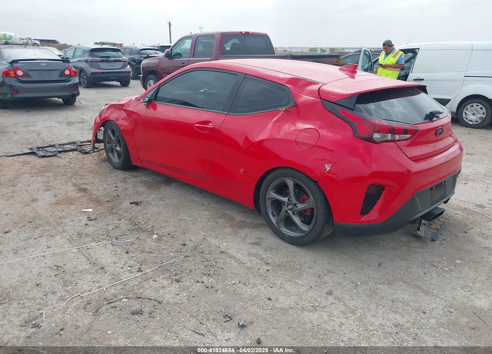 2019 HYUNDAI VELOSTER VIN: KMHTG6AFXKU019399