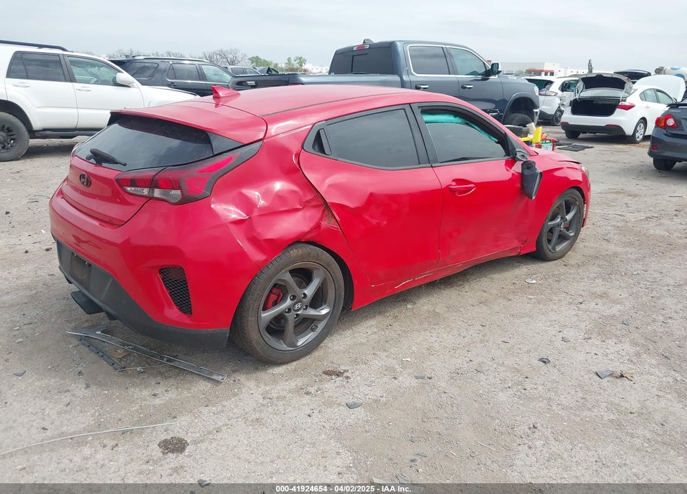 2019 HYUNDAI VELOSTER VIN: KMHTG6AFXKU019399