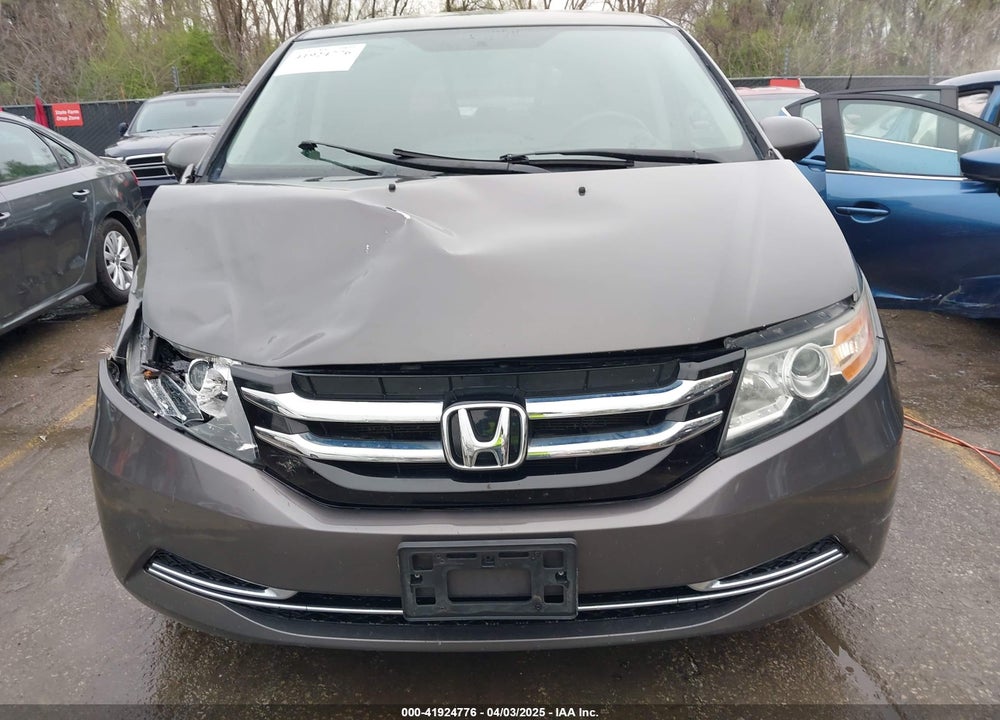 2016 HONDA ODYSSEY SE VIN: 5FNRL5H33GB021222
