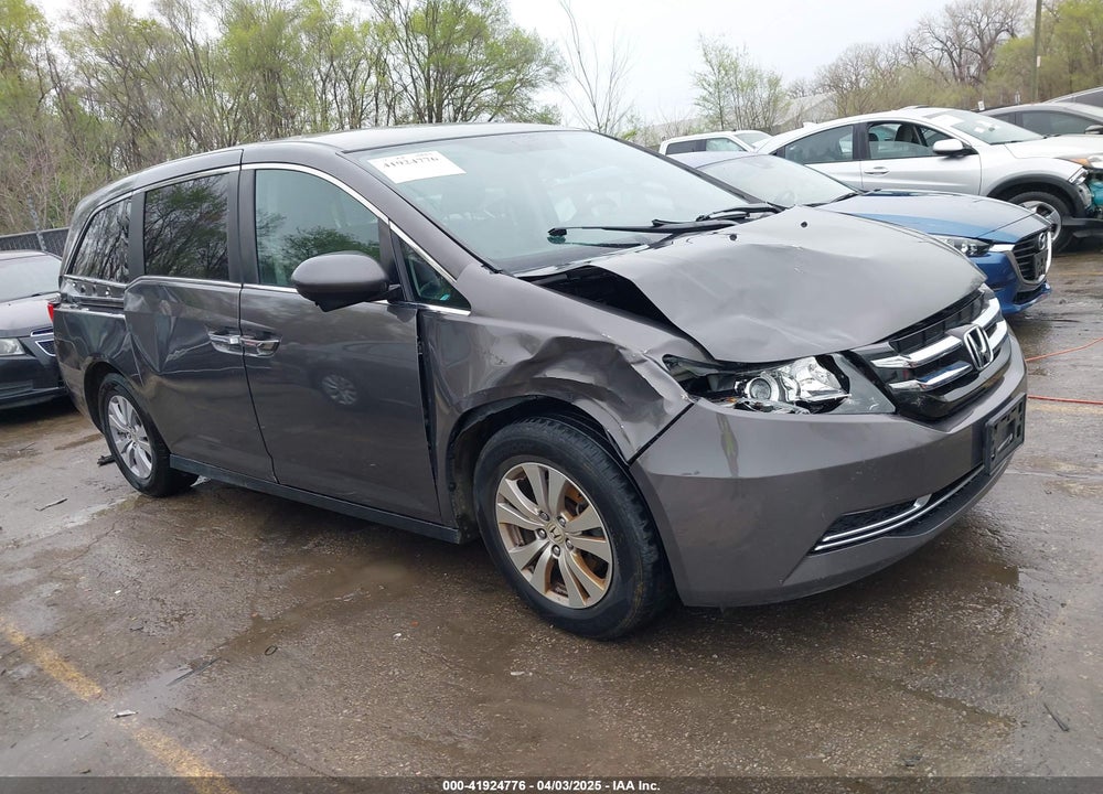 2016 HONDA ODYSSEY SE VIN: 5FNRL5H33GB021222