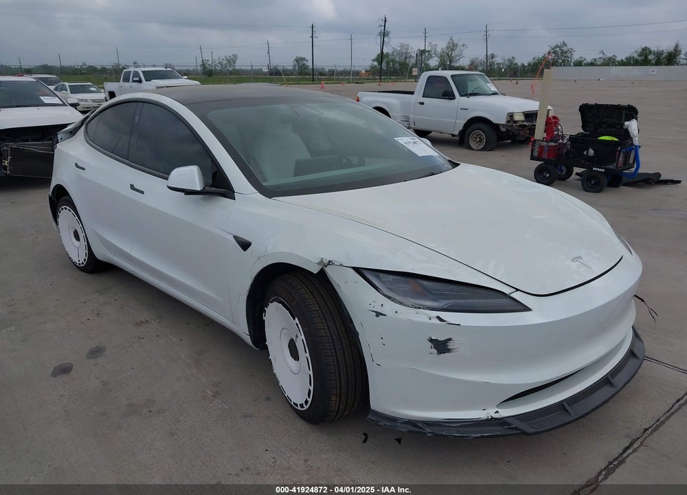 2024 TESLA MODEL 3 LONG RANGE DUAL MOTOR ALL-WHEEL DRIVE/REAR-WHEEL DRIVE VIN: 5YJ3E1EA4RF865607