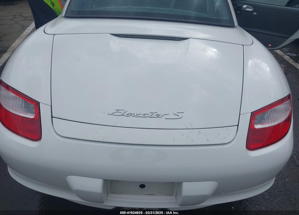 2007 PORSCHE BOXSTER S VIN: WP0CB298X7U730917