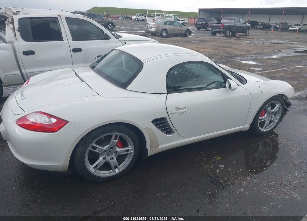 2007 PORSCHE BOXSTER S VIN: WP0CB298X7U730917