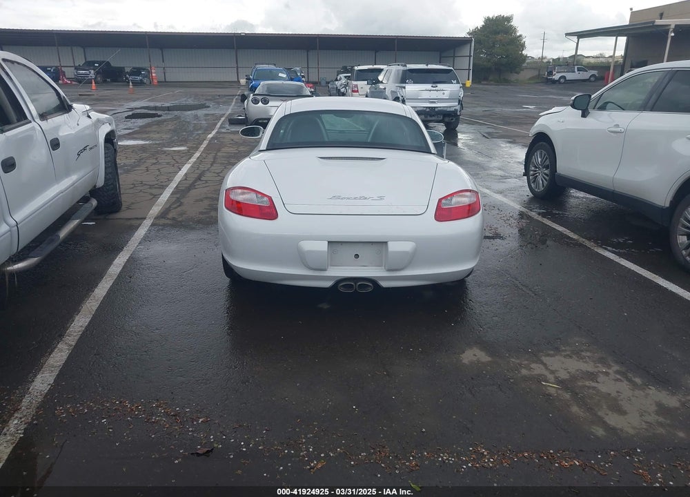 2007 PORSCHE BOXSTER S VIN: WP0CB298X7U730917