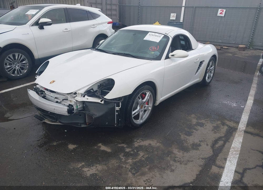 2007 PORSCHE BOXSTER S VIN: WP0CB298X7U730917